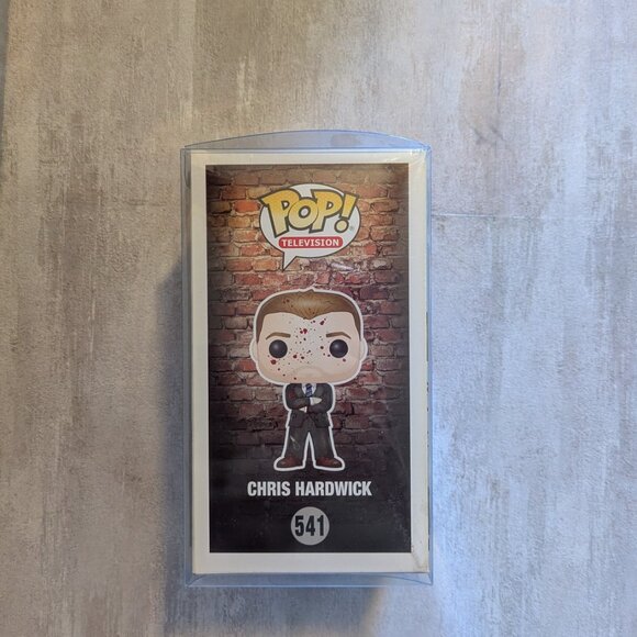 Funko Pop! TV The Talking Dead CHRIS HARDWICK (BLOODY) #541 EXC VAULT with Case - Picture 5 of 6